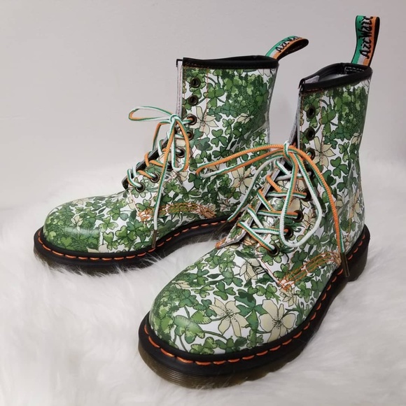 dr martens shamrock boots